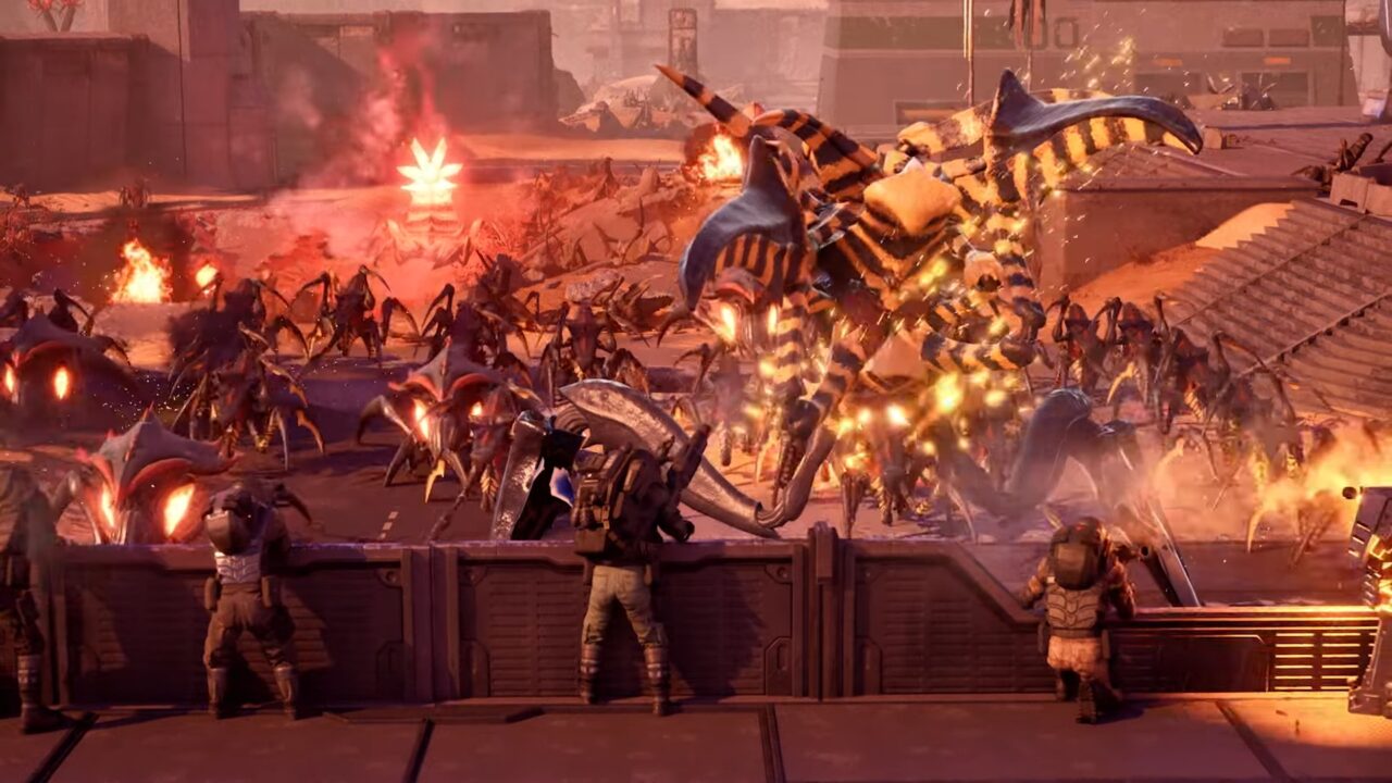協力型FPS『Starship Troopers: Extermination』のローンチトレーラーを公開