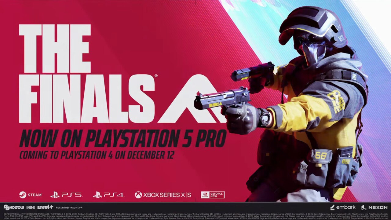 チーム対戦シューティングゲーム『THE FINALS』のPS4版が12月12日にリリース