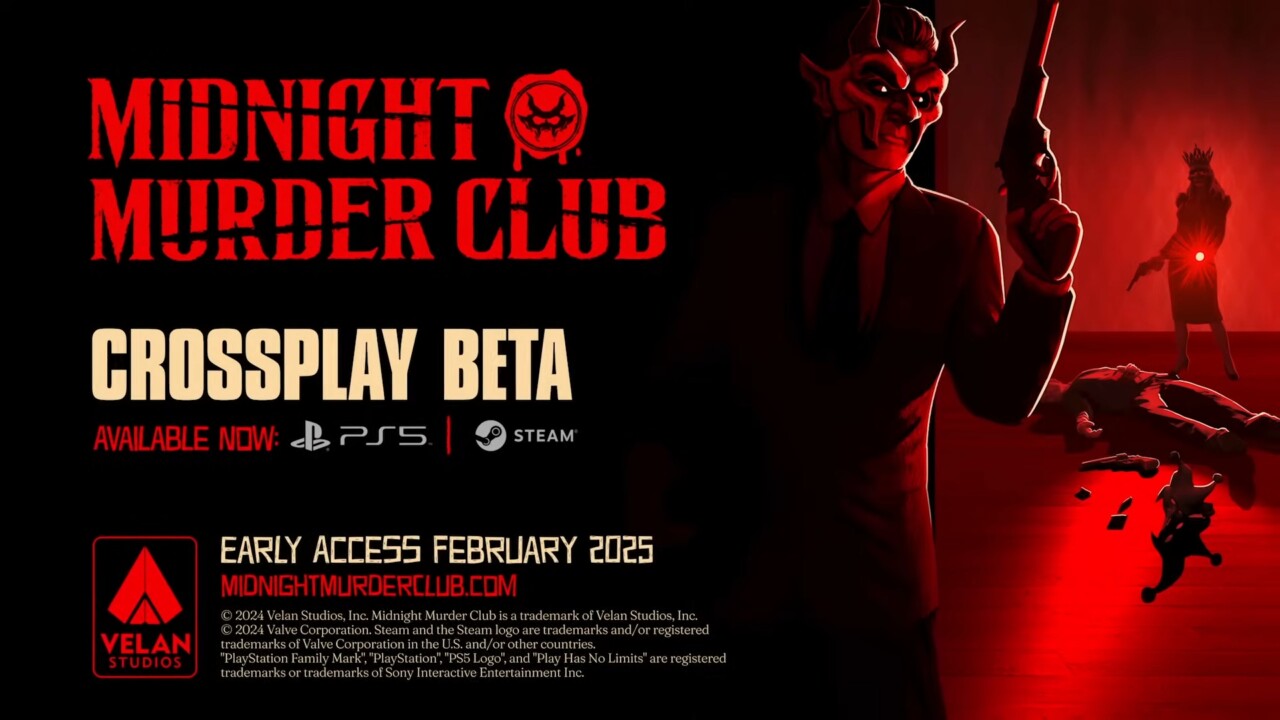 最大6人で楽しめる新感覚ステルスバトル『Midnight Murder Club』のベータが開催中