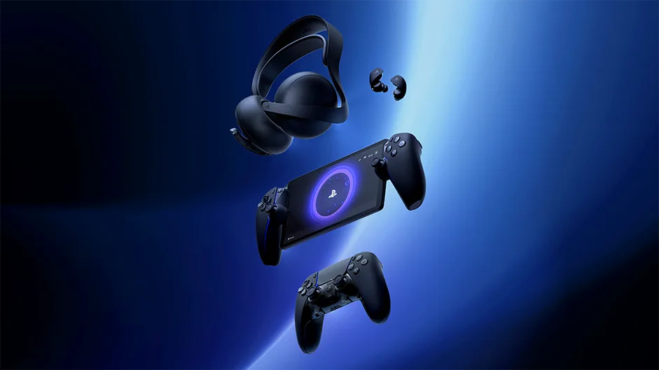 リモートプレーヤーやヘッドセットなどPS5の周辺機器に「ミッドナイト ブラック」が登場。2月20日に発売