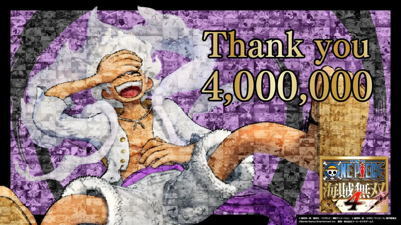 『ONE PIECE 海賊無双4』、世界累計出荷本数が400万本を突破。PS5版の発売も決定
