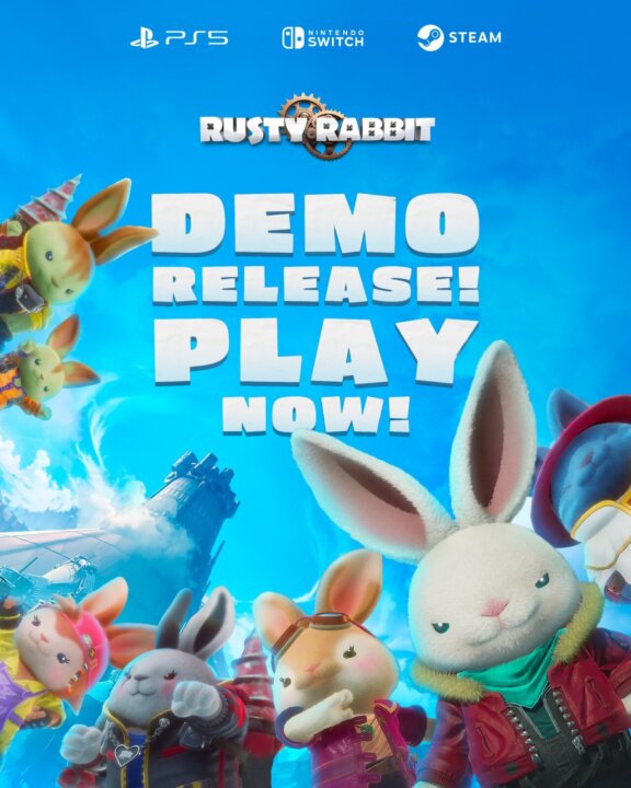 『ラスティ・ラビット』 の体験版が配信開始。Amazonギフトカードが当たるSNSキャンペーンも実施