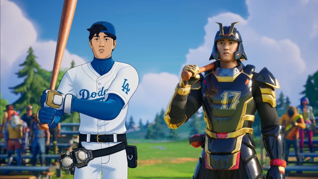 『フォートナイト』に大谷翔平が登場。3月18日に配信開始