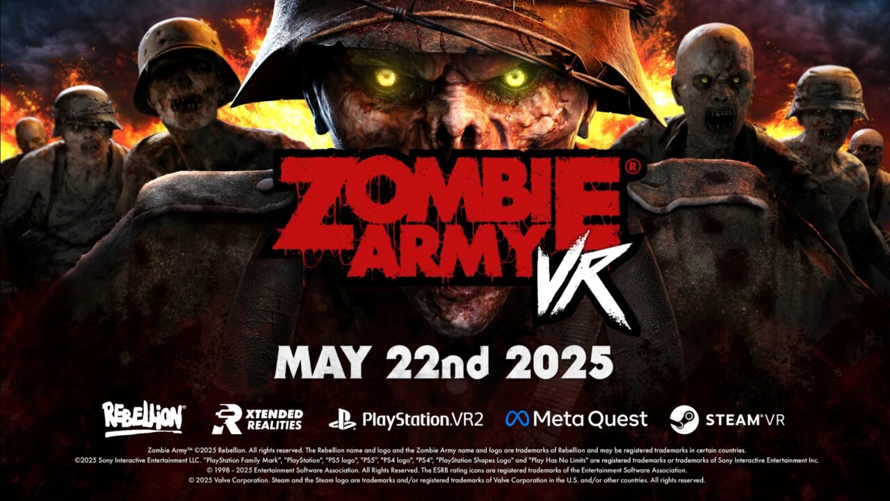 ゾンビハンターの一員として戦場に戻る！『Zombie Army VR』が5月22日にリリース