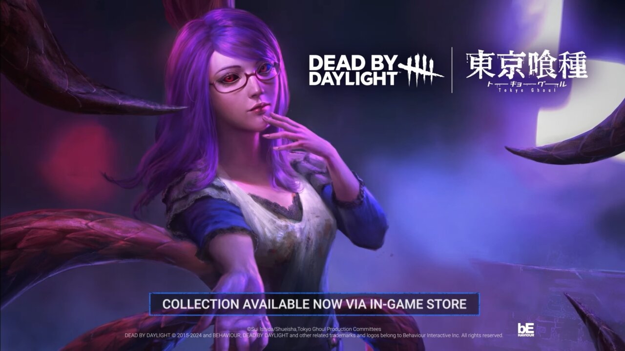 『Dead by Daylight』、「Tokyo Ghoul」のローンチトレーラーを公開