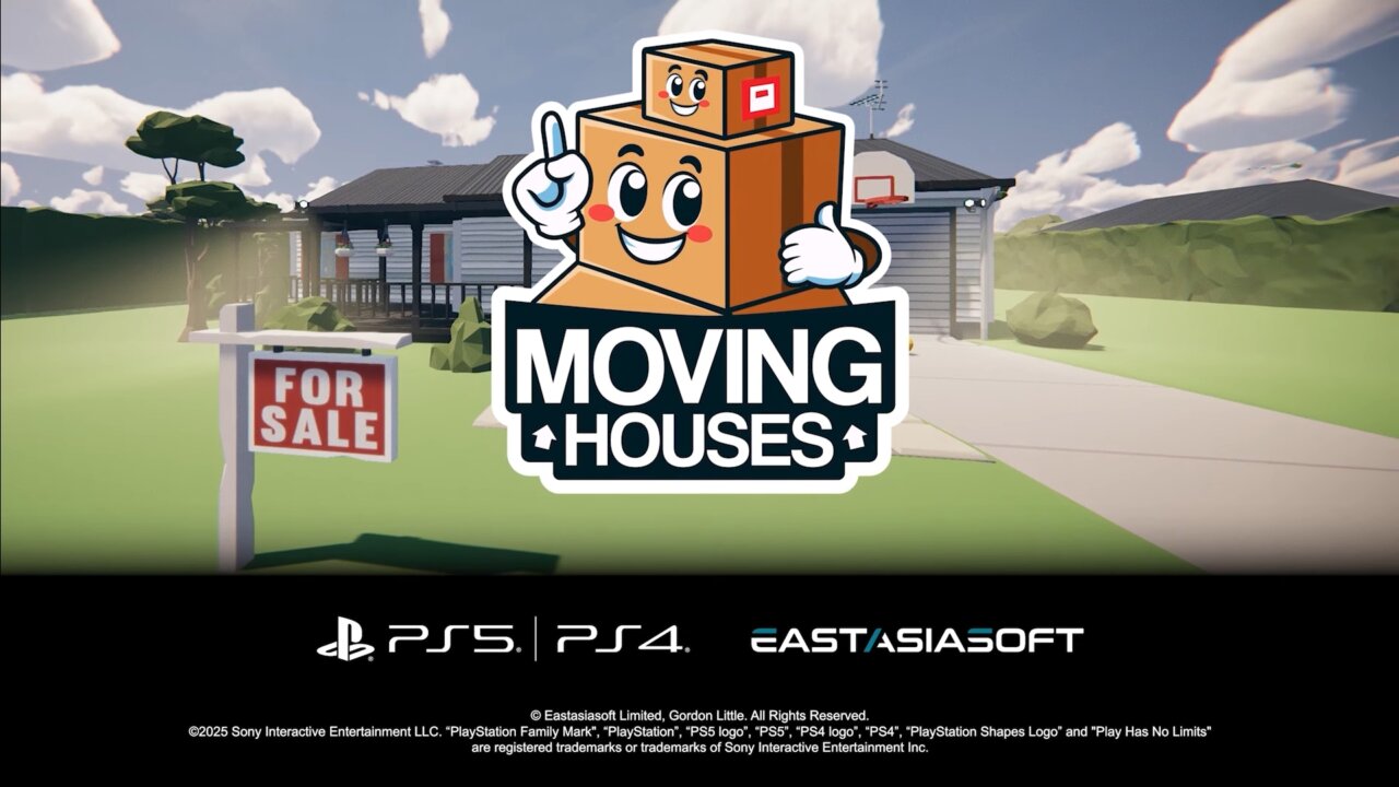 引っ越ししよう！PS5/PS4『Moving Houses』がリリース
