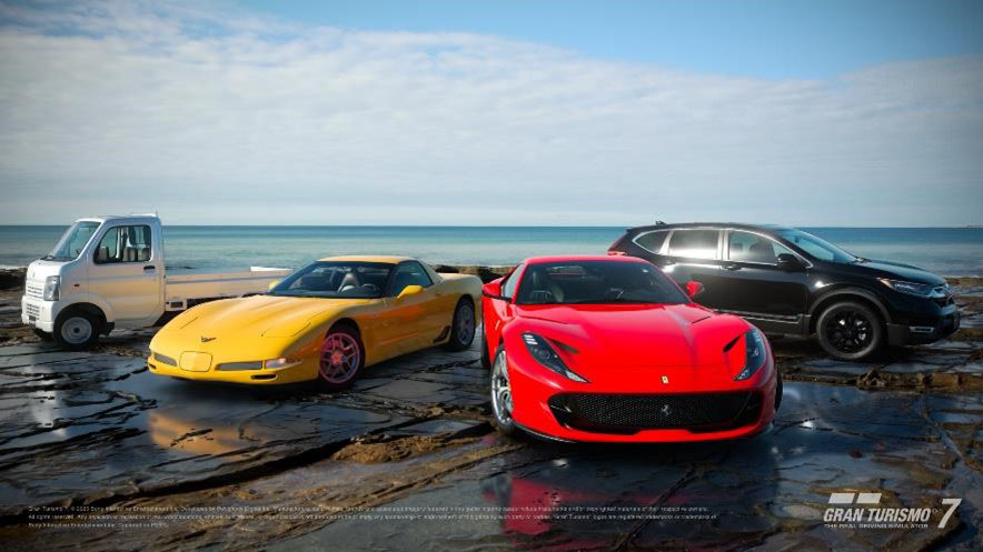 『グランツーリスモ7』、「シボレー コルベット Z06」「フェラーリ 812」「CR-V」「キャリイ」が追加されるアップデートを配信の画像1