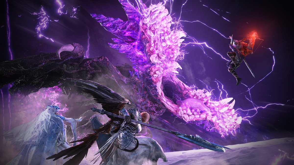 『ELDEN RING NIGHTREIGN』、「夜の王」の強化版「常夜の王」が登場。第一弾は「喰らいつく顎」
