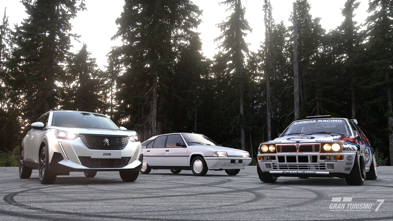 『グランツーリスモ7』、「シトロエン BX 19 TRS」、「ランチア デルタ HF Integrale Rally Car 」、「プジョー SUV 2008 Allure」追加のアップデートを実施