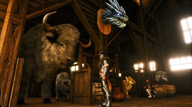 『ARK: Survival Ascended』の無料DLC「ARK: Ragnarok Ascended」のローンチトレーラーを公開の画像1