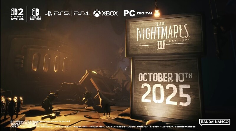 『リトルナイトメア3』の発売日が10月10日に決定の画像1