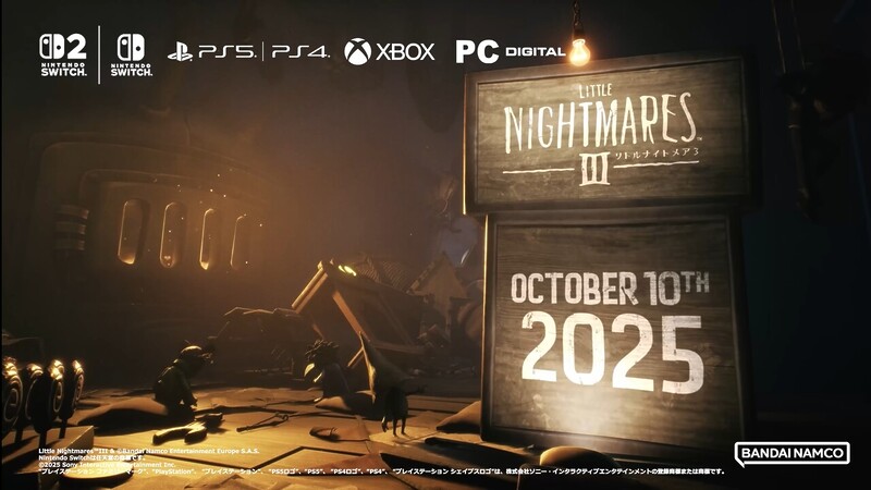 『リトルナイトメア3』の発売日が10月10日に決定の画像1
