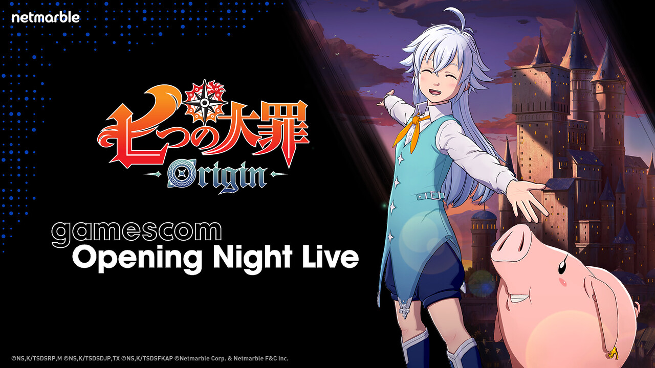 『七つの大罪：Origin』、8月19日に開催されるGamescom Opening Night Liveで最新トレーラーを公開