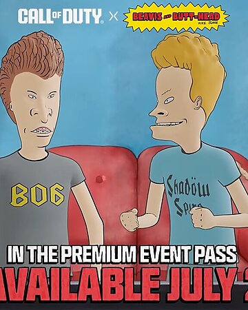『Call of Duty: Warzone』&『Black Ops 6』、『Beavis and Butt-Head』とのコラボが発表の画像1