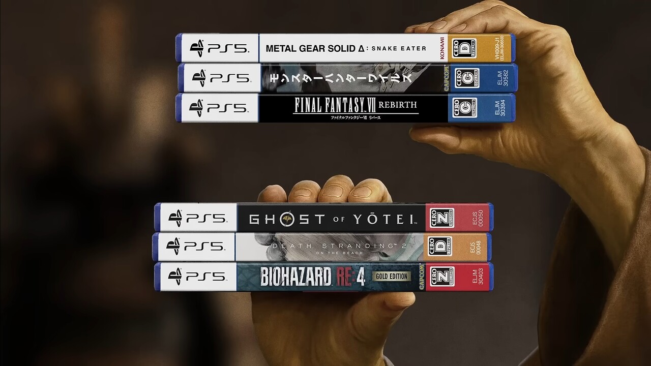 三本の矢と三段撃ち。PS5の新CMが公開