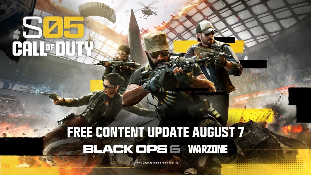 スタジアムに突入せよ！『Call of Duty: Warzone』&『Black Ops 6』、シーズン05のローンチトレーラーを公開