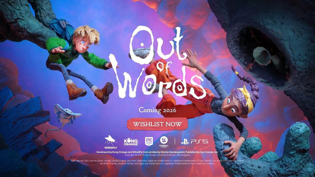2人で協力して冒険する『Out of Words』の最新トレーラーが公開