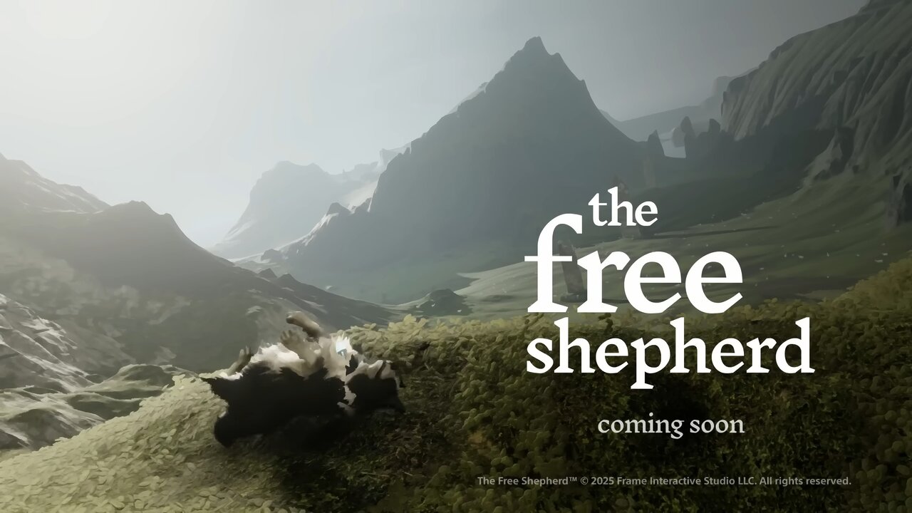 モフモフの牧羊犬となって迷子の羊の群れを導く『The Free Shepherd』が発表