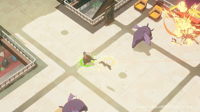 見下ろし型ガンアクションアドベンチャー『DAMON and BABY』の体験版が3月19日に配信の画像2